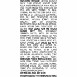 Jimmy Dean Sausage, Egg & Cheese Croissant Sandwiches -Snack Shop 2 ed9c95ed0b967a772b297f8e949c601c