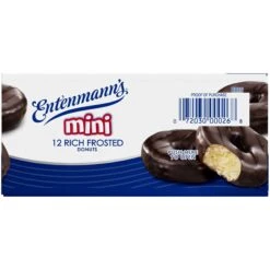 Entenmann's Mini Rich Frosted Donuts 12 Ct 14 Oz -Snack Shop 21 cce19df25f3f076862e55681dc0d9137