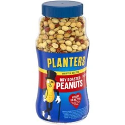 Planters Heart Healthy Lightly Salted Dry Roasted Peanuts - 16oz -Snack Shop 23 a830394d6f9d11e684d827884bae28aa