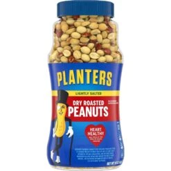 Planters Heart Healthy Lightly Salted Dry Roasted Peanuts - 16oz -Snack Shop 24 2c398214ea454ee68c6746de7db08b9f