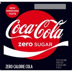 Coca-Cola Coke Zero Sugar Diet Soda Soft Drink, 12 Fl Oz, 12 Pack -Snack Shop 24 e103de163ef6571a607764a761243947