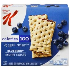 Special K Blueberry Pastry Crisps 6 - 0.88 Oz Pouches