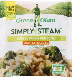 Green Giant Simply Steam™ Lightly Sauced Cheesy Rice & Broccoli 10 Oz. Bag