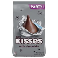 Hershey's KISSES Milk Chocolate Candy Party Pack, 35.8 Oz