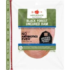 Applegate Natural Black Forest Uncured Ham Sliced