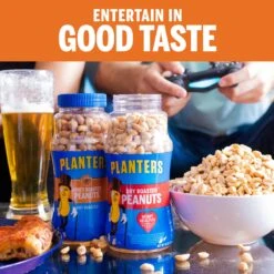 Planters Honey Dry Roasted Peanuts - 16oz -Snack Shop 3 0193742dc07fb7c54b38632503714597