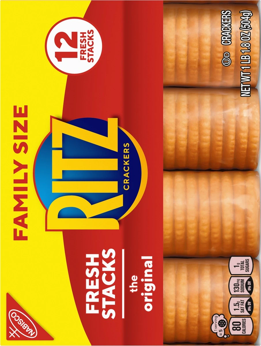 Ritz Original Crackers - Fresh Stacks, Family Size 7 Ritz Original Crackers - Fresh Stacks, Family Size - Image 5