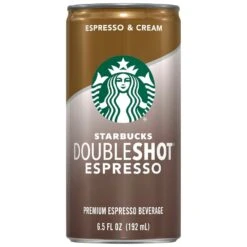 Starbucks Espresso Premium Beverage Espresso & Cream 6.5 Fl Oz 4 Count Cans -Snack Shop 3 0d1017108eb75f1af5e61aa18fd499f5