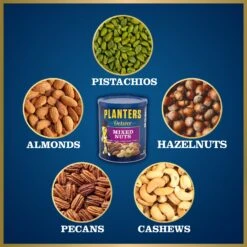 Planters Deluxe Sea Salt Mixed Nuts - 15.25oz 29 Planters Deluxe Sea Salt Mixed Nuts - 15.25oz -Snack Shop 3 18f08a02219e4a1f6e672ef04c957929