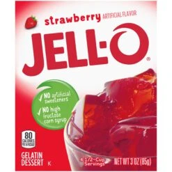 Jell-O Strawberry Gelatin Dessert Mix -Snack Shop 3 254fed8300274cc33de6ad315315bdf1