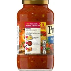 Prego Roasted Garlic & Herb Italian Sauce -Snack Shop 3 2cabc13a3d1bcfe83c1366b344c6594f