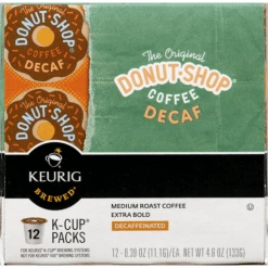 The Original Donut Shop Decaf Keurig Single-Serve K-Cup Pods, Medium Roast Coffee, 12 Count -Snack Shop 3 2cdd2d29b9aa31c93723e60598f34b6a