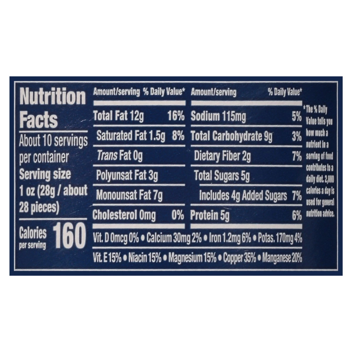 Planters Honey Roasted Mixed Nuts With Peanuts, Cashews, Almonds, Hazelnuts & Pecans, 10 Oz Canister 7 Planters Honey Roasted Mixed Nuts With Peanuts, Cashews, Almonds, Hazelnuts & Pecans, 10 Oz Canister - Image 5