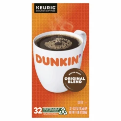 Dunkin' Medium Roast Original Blend Coffee K-Cup Pods -Snack Shop 3 4180ca15f87eb993ba9dcf54a5ec6f6f