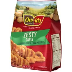 Ore-Ida Zesty Seasoned Bold & Crispy Curly Fries -Snack Shop 3 663b099cf714bb362c6603e5dc7f7ac6