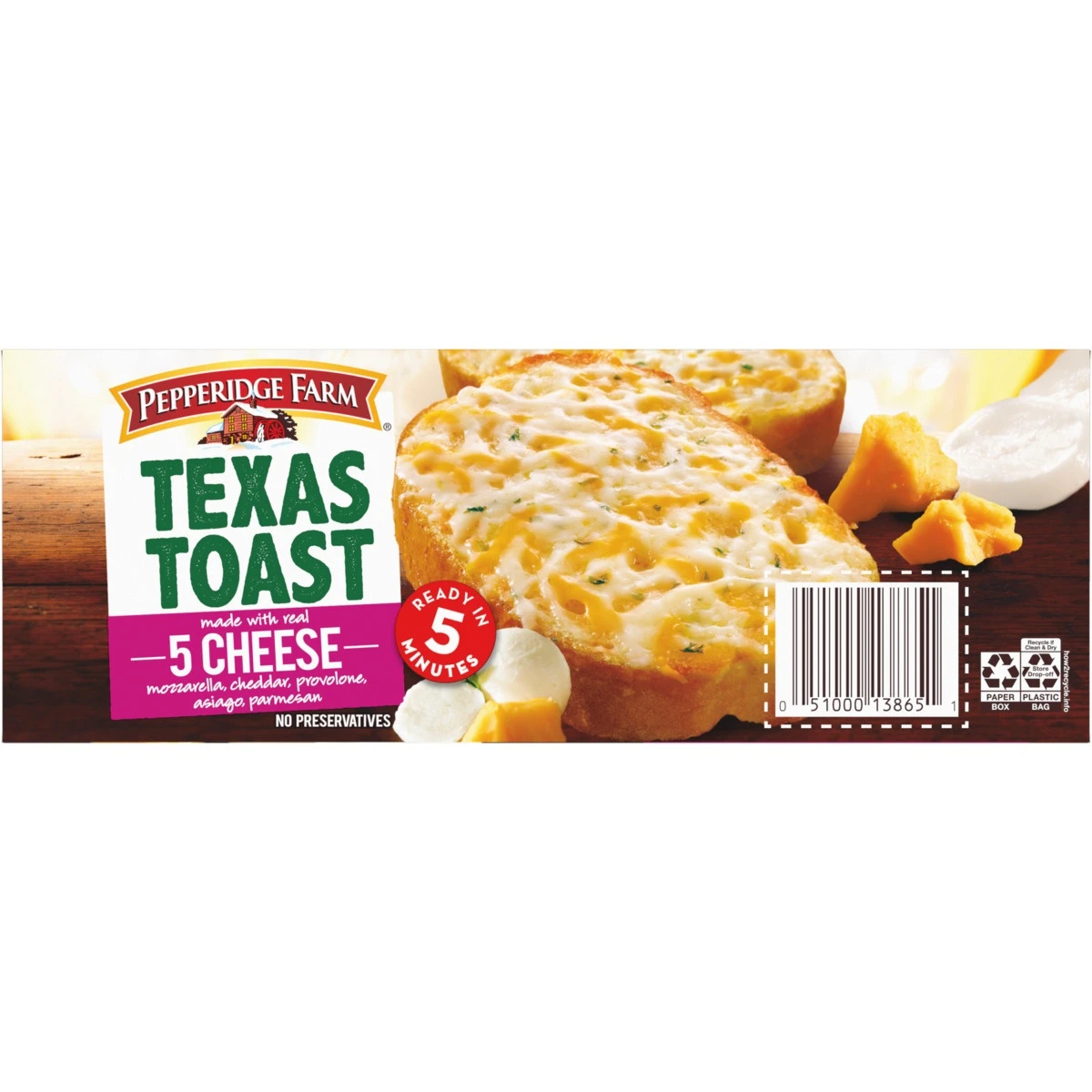 Pepperidge Farm Five Cheese Texas Toast 6 Pepperidge Farm Five Cheese Texas Toast - Image 4