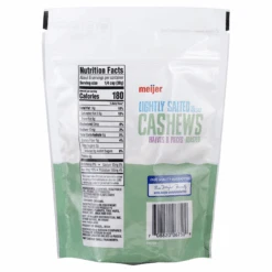 Meijer Lightly Salted Cashews Halves & Pieces -Snack Shop 3 83f8251158f73f15979409a238bde528