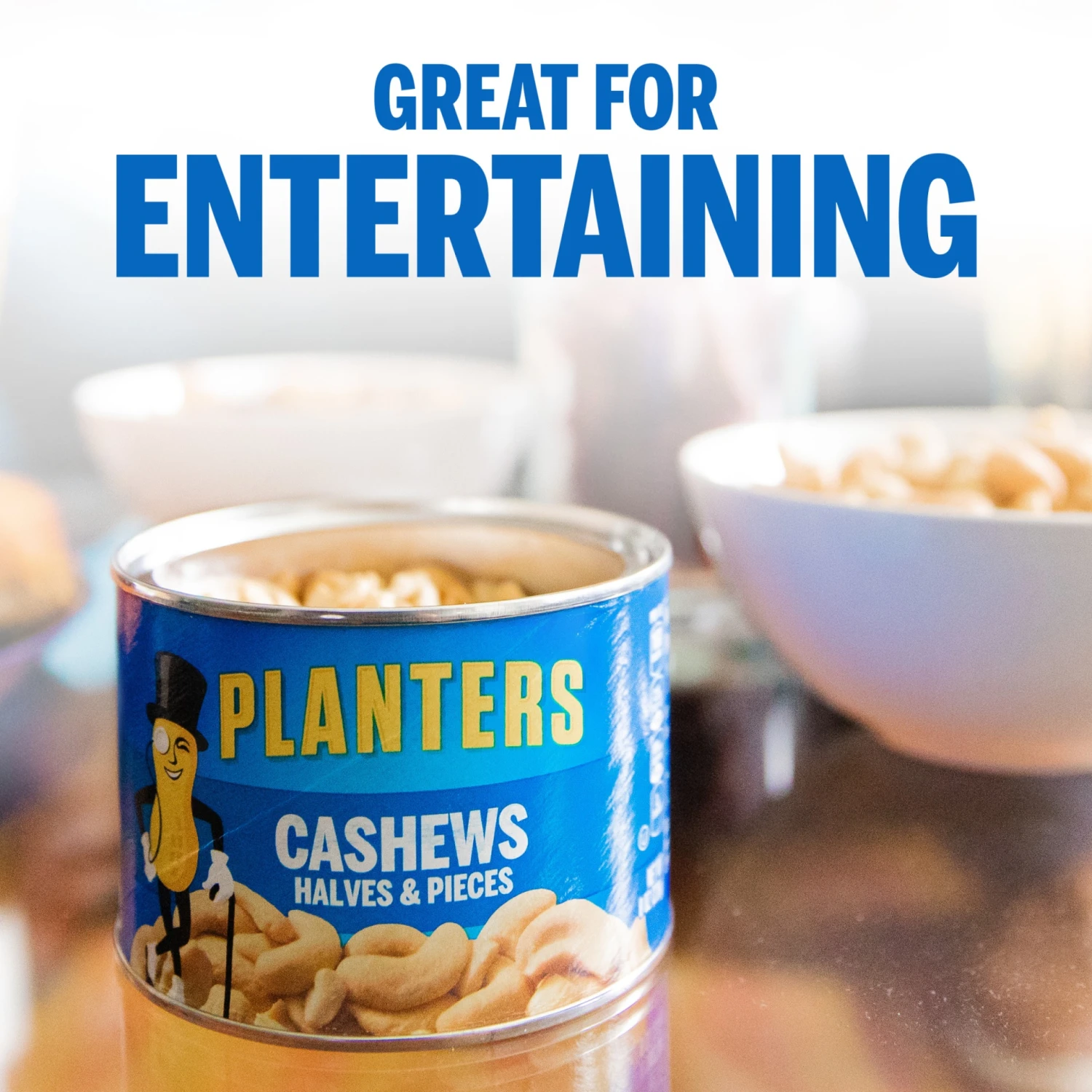 Planters Cashews Halves & Pieces, 8 Oz Canister 7 Planters Cashews Halves & Pieces, 8 Oz Canister - Image 5