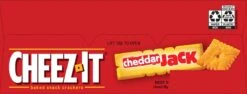 Cheez-It Cheese Crackers, Cheddar Jack, 12.4 Oz -Snack Shop 3 90e85644022860ef30c0b8b2c23de755