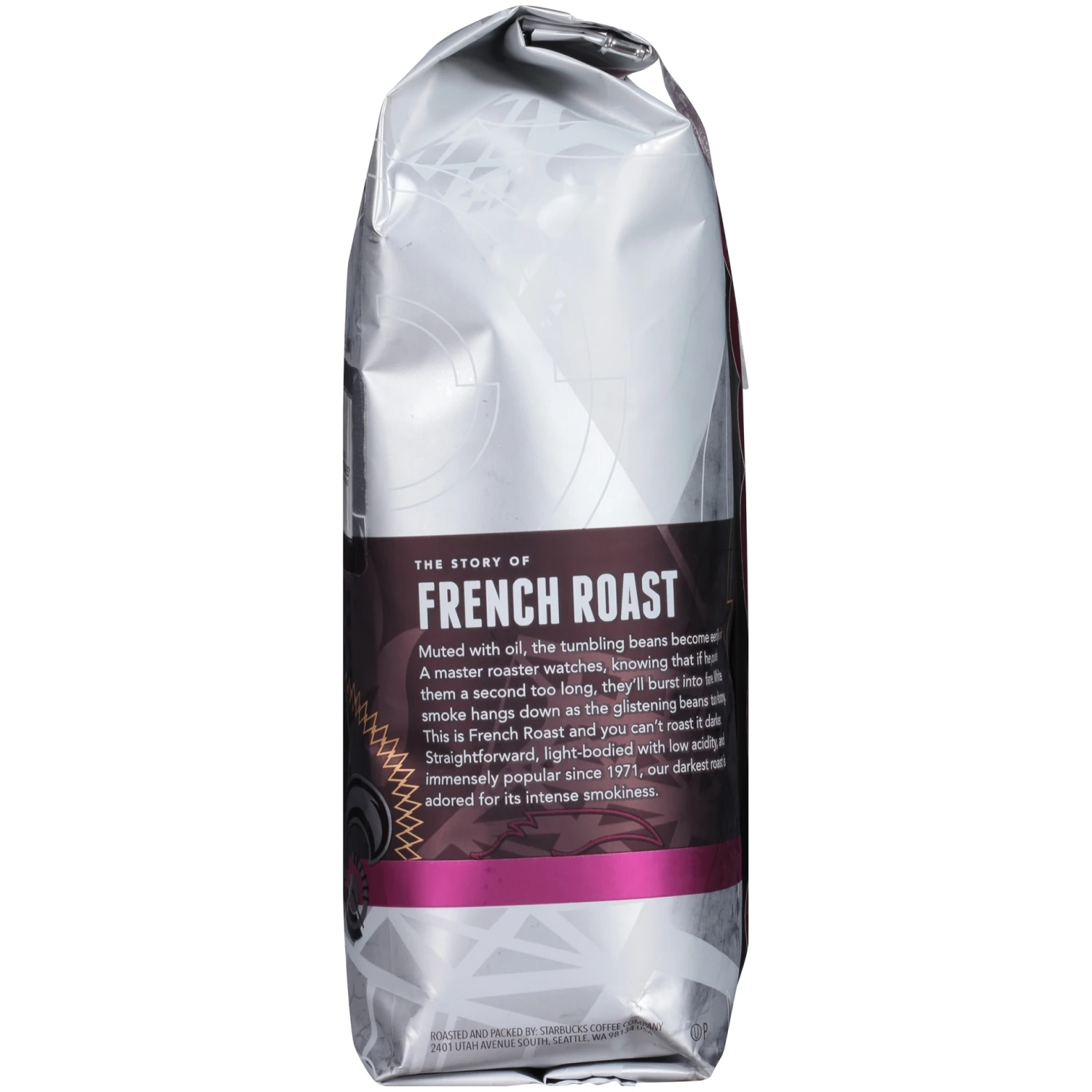 Starbucks Ground Coffee—Dark Roast Coffee—French Roast—100% Arabica—1 Bag (12 Oz) 7 Starbucks Ground Coffee—Dark Roast Coffee—French Roast—100% Arabica—1 Bag (12 Oz) - Image 5