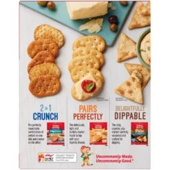 Town House Kellogg's Town House Pretzel Flipsides Crackers Original Ready To Dip Snacks -Snack Shop 3 9835f8c5d709e703a4d7741a97c3034a