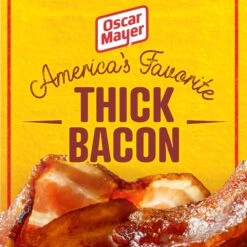 Oscar Mayer Naturally Hardwood Smoked Thick Cut Bacon Pack, 11-13 Slices -Snack Shop 3 9e5a811754718ce3cc8a6d872835e4c2
