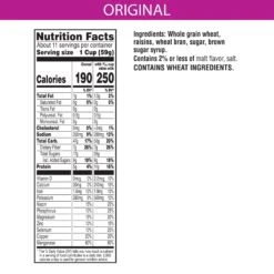 Kellogg's Raisin Bran Original Cold Breakfast Cereal -Snack Shop 3 a3b26c1d127a143d50dc1fa368996e80