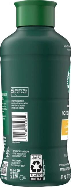 Starbucks Discoveries Unsweetened Blonde Roast Iced Coffee - 48 Fl Oz -Snack Shop 3 c1f714bc5c194451cfd0d6a44624e6e6