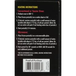 SuperPretzel Frozen Baked Soft Pretzels - 6ct/13oz -Snack Shop 3 c4e89332c8b546fbac17d4ecf41cadd8