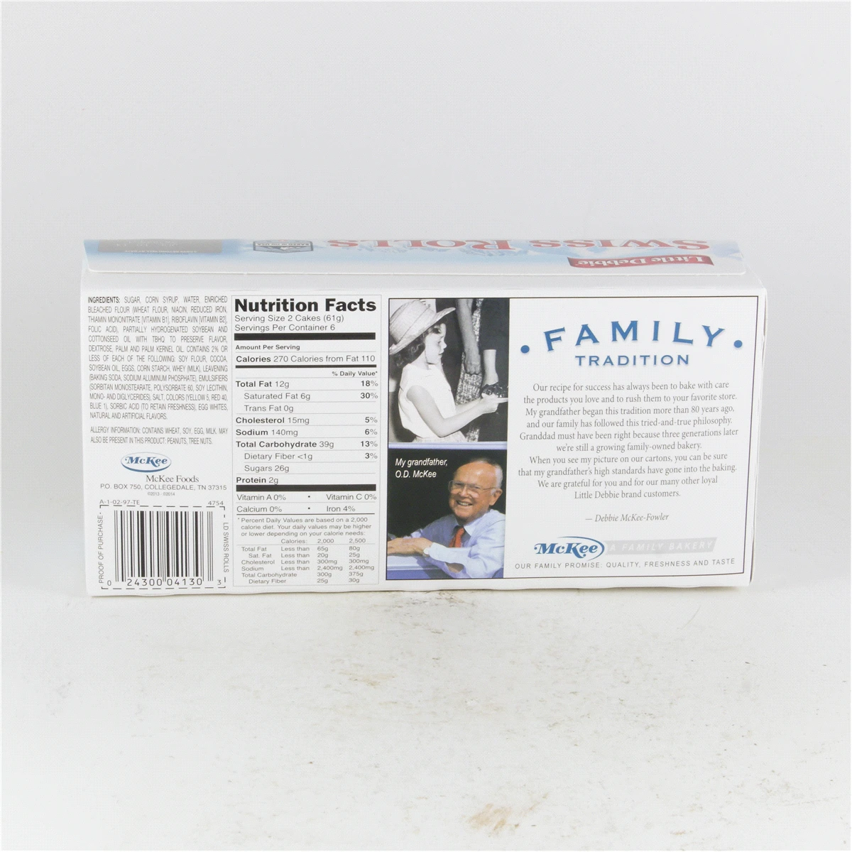 Little Debbie Swiss Rolls 8 Little Debbie Swiss Rolls - Image 6