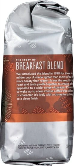 Starbucks Medium Roast Ground 100% Arabica Breakfast Blend Coffee 12 Oz -Snack Shop 3 eceff75a87b3abe2ef837da2fc4f6384