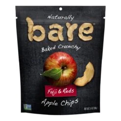 Bare Fruit Baked Crunchy Fuji & Reds Apple Chips - 3.4oz