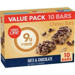 Fiber One Value Pack Oats & Chocolate Chewy Bars 10 Ea