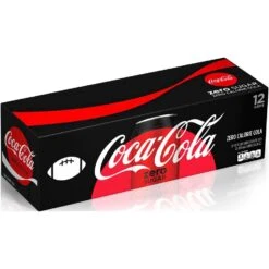 Coca-Cola Coke Zero Sugar Diet Soda Soft Drink, 12 Fl Oz, 12 Pack -Snack Shop 34 d2c499a866e1a938bed759842e009252