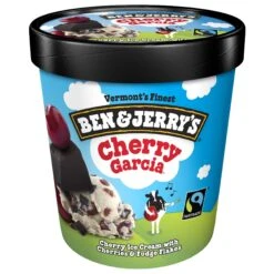 Ben & Jerry's Ice Cream Cherry Garcia, 16 Oz