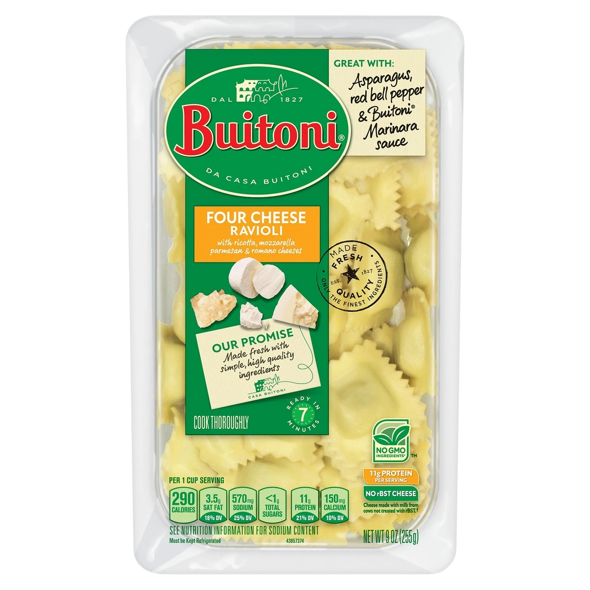 Buitoni Four Cheese Ravioli 3 Buitoni Four Cheese Ravioli