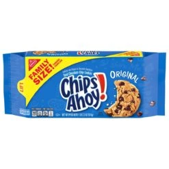 CHIPS AHOY! Original Chocolate Chip Cookies, Family Size, 18.2 Oz