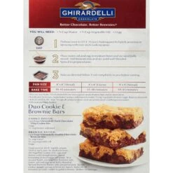 Ghirardelli Brownie Mix -Snack Shop 39 a3d0228bfadb43a6d1f07f97eb4a77b4