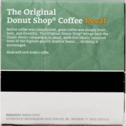 The Original Donut Shop Decaf Keurig Single-Serve K-Cup Pods, Medium Roast Coffee, 12 Count -Snack Shop 4 08b291aa4d962b9cbc9a4c10e8211cad