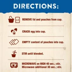 Ore-Ida Just Crack An Egg All American Scramble Kit With Potatoes, Cheese, Bacon - 3oz 20 Ore-Ida Just Crack An Egg All American Scramble Kit With Potatoes, Cheese, Bacon - 3oz -Snack Shop 4 14eaa3dfeea3a99868d4077c9712c51e