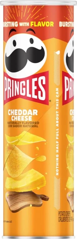 Pringles Cheddar Cheese Potato Crisps Chips - 5.5oz -Snack Shop 4 3d91d6cb408d15c0aee4db0d31a0c14f