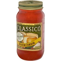 Classico Four Cheese Pasta Sauce -Snack Shop 4 4b17b772279cf153e43c873384b5798c