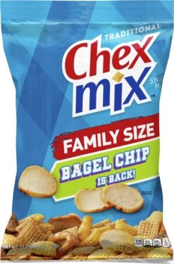 Chex Mix Snack Mix, Traditional, Savory Snack Bag, Family Size, 15 Oz -Snack Shop 4 4ea514f9a8149e43a34f739b5affe71d