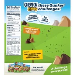 Quaker Chewy Granola Bars Peanut Butter Chocolate Chip 0.84 Oz 8 Count -Snack Shop 4 62a5a0d09ba60168d46f80747f237f72