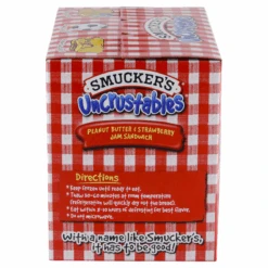 Smucker's Uncrustables Peanut Butter & Strawberry Jam Sandwich, 10-Count Pack -Snack Shop 4 8646635912c4c6f1065b2adfa58e90e8
