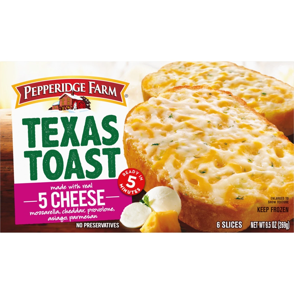 Pepperidge Farm Five Cheese Texas Toast 7 Pepperidge Farm Five Cheese Texas Toast - Image 5