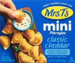 Mrs. T's Mini Classic Cheddar Pierogies 28 Ea -Snack Shop 4 9b4f2a247038840df7ddb626258219b6