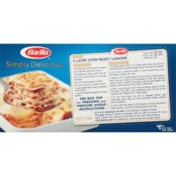 Barilla Oven-Ready Lasagne Noodles -Snack Shop 4 9dba3662209c089825c56ae9f916423e
