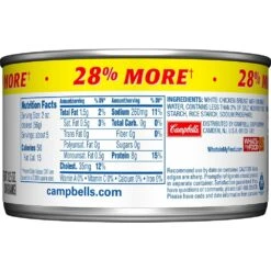 Swanson Premium White Chunk Chicken Breast In Water - 12.5oz -Snack Shop 4 9dff50fd48349ed8bbaf9979517f99e1