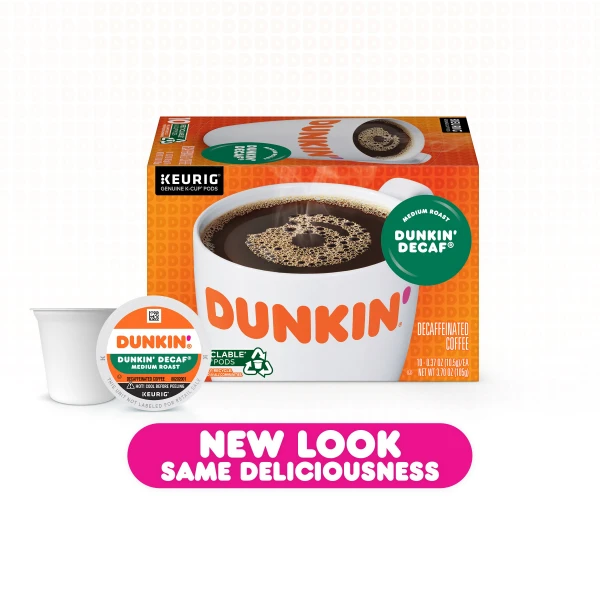 Dunkin' Decaf Medium Roast K-cup Pods 8 Dunkin' Decaf Medium Roast K-cup Pods - Image 6